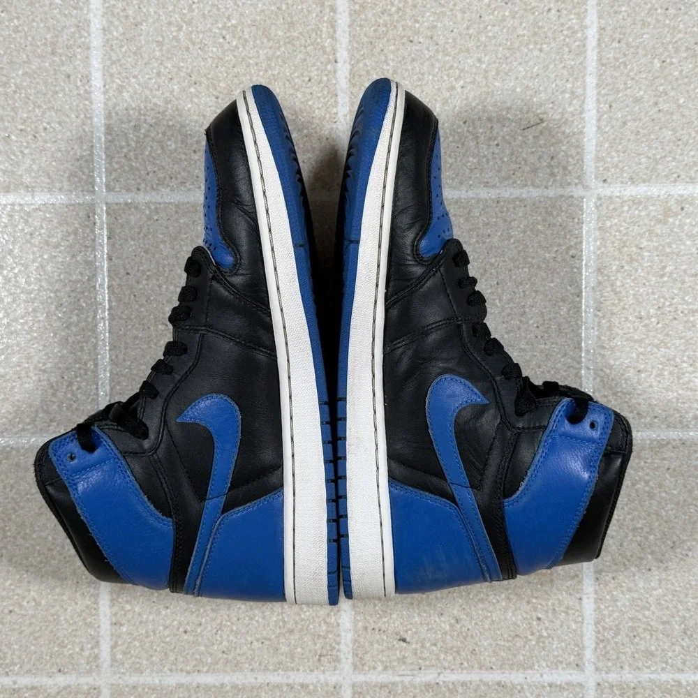 Jordan 1 Retro Royal 2017 Men's Size 10 555088-007 Blue black